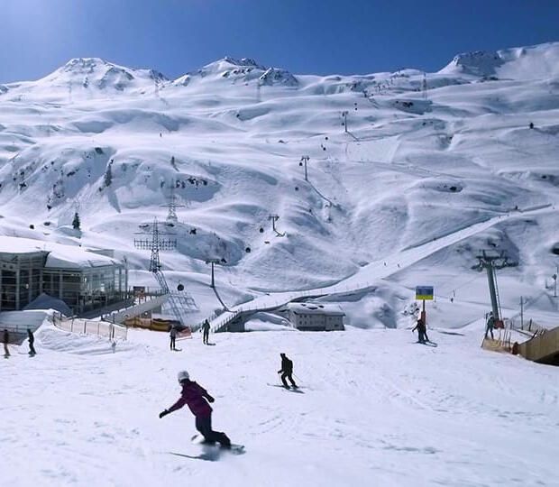 skidlärarutbildning i Val Thorens